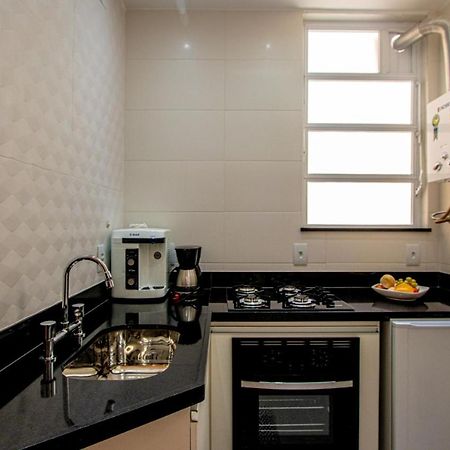 Copacabana Moderno 1 Quarto Vista Mar Рио де Жанейро Екстериор снимка