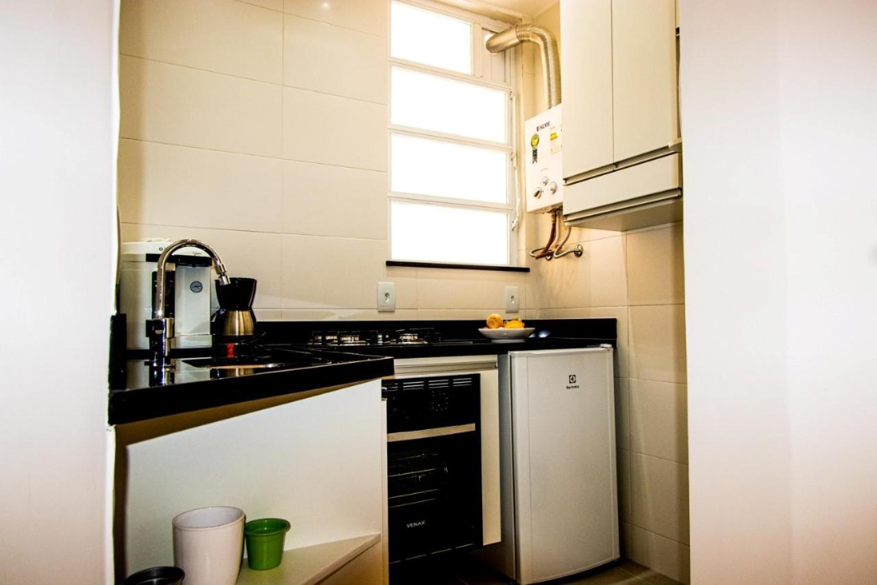 Copacabana Moderno 1 Quarto Vista Mar Рио де Жанейро Екстериор снимка